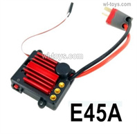 MJX Hyper Go 16208 Parts E45A ESC with The maximum 45A current limit.
